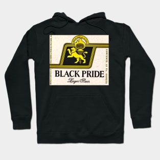 1960s Black Pride Lager Beer - A Beer as Proud As Its People Hoodie